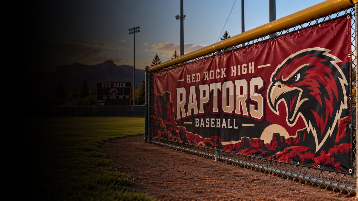 High School Baseball Banners