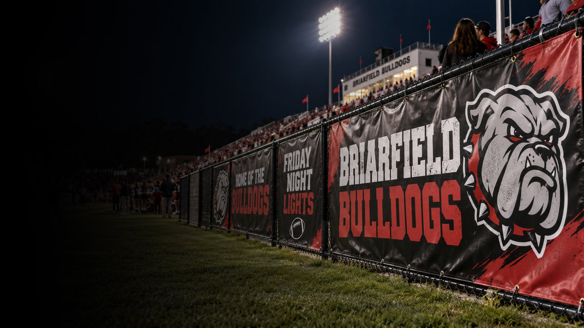 High School Football Banners