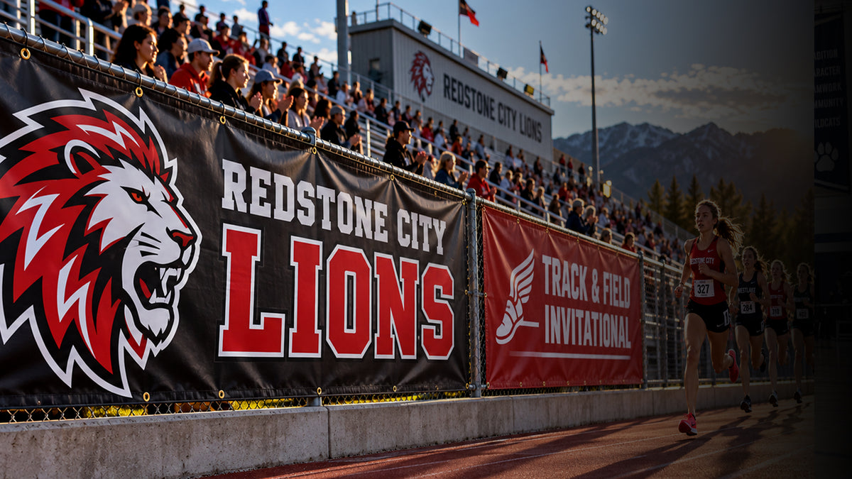 High School Track & Cross Country Banners